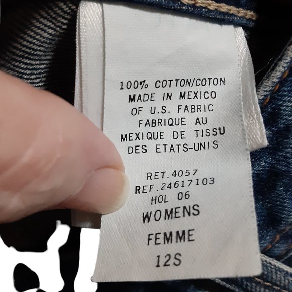 Eddie Bauer Womens Natural Fit Jeans Size 12S - Picture 4 of 4